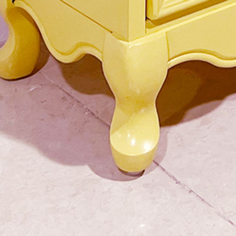 Bedroom Storage Chest Wooden Nautical Vertical Chest with Drawers