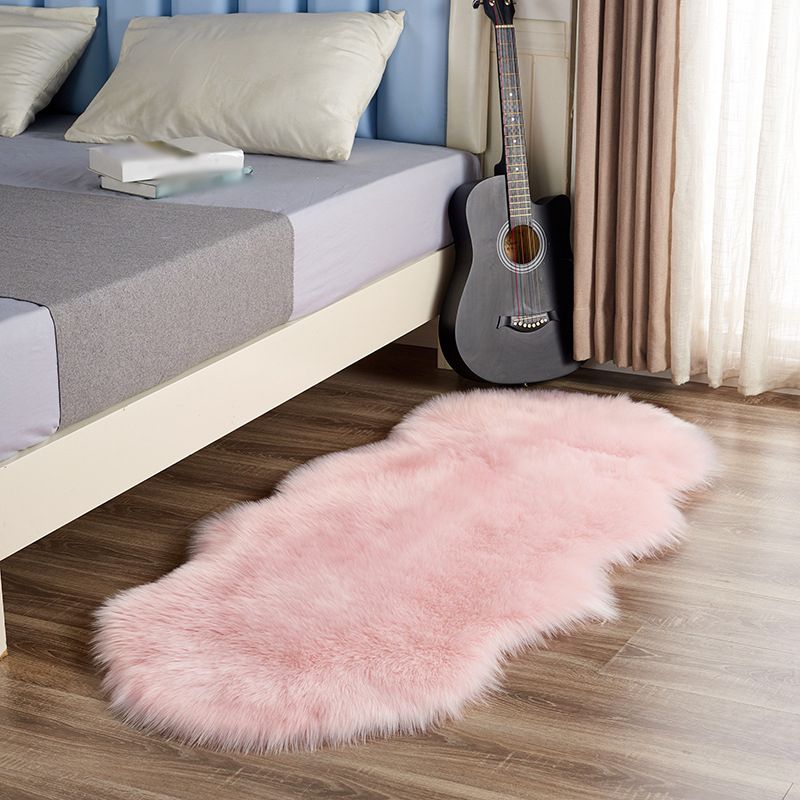 Alfombra interior contemporánea alfombra de alfombra irregular alfombra resistente a manchas para sala de estar para sala de estar