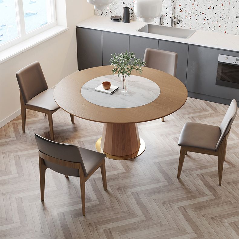 Modern Style 1/3/4/5 Pieces Dining Set Sintered Stone Dining Table Set for Kitchen