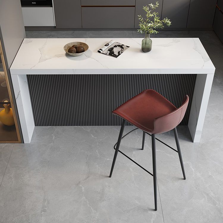 1/2 Pieces Table and Stool Set Rectangular Counter Height Set