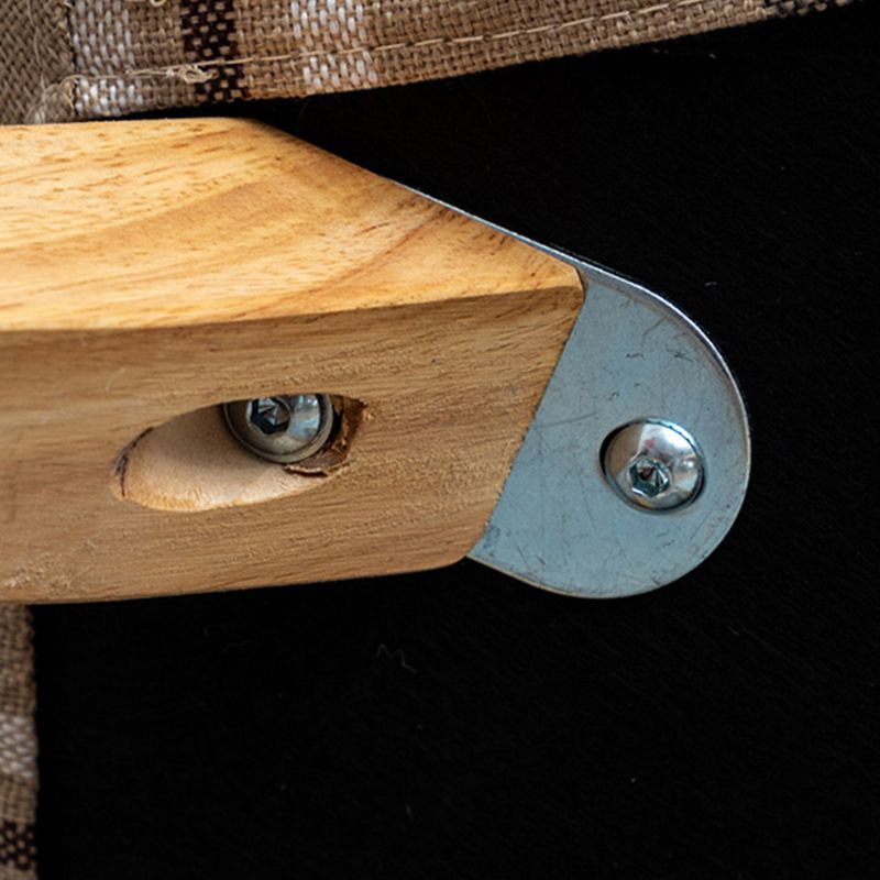 Armless Chair 18.1" L x21.6" W x26.7" H Solid Wood Frame Chair