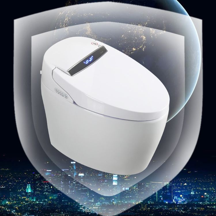 All-In-One Porcelain Toilet Bowl Porcelain Siphon Jet Flush Toilet