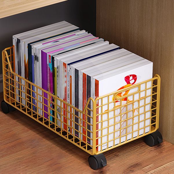 Metal Book Shelf Horizontal Shelf Bookcase, 11.61" W x 9.45" H