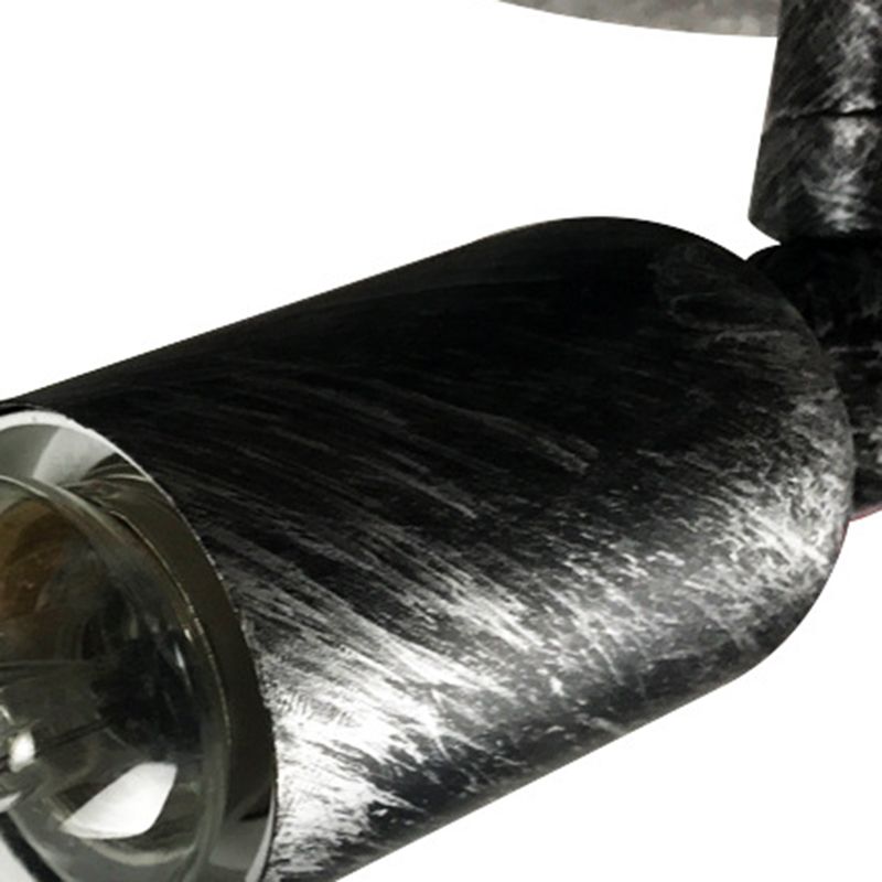 Modern Metal Wall Sconce Circle Shape Adjustable Wall Lamp for Bedroom