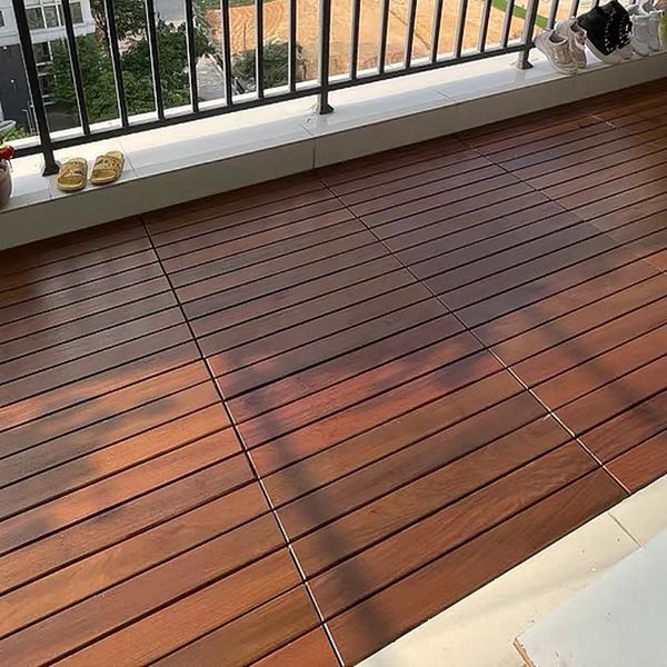 Solid Wood Flooring Traditional Style Waterproof Rectangle Stitching Wood Flooring