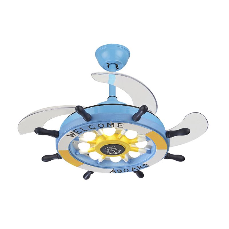 Roer LED Hangende ventilatorverlichting