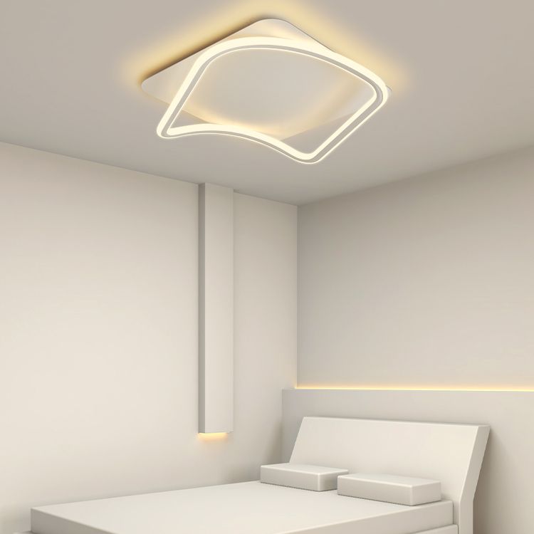 Plafonniers encastrés modernistes carrés Éclairage encastré à LED pour salon