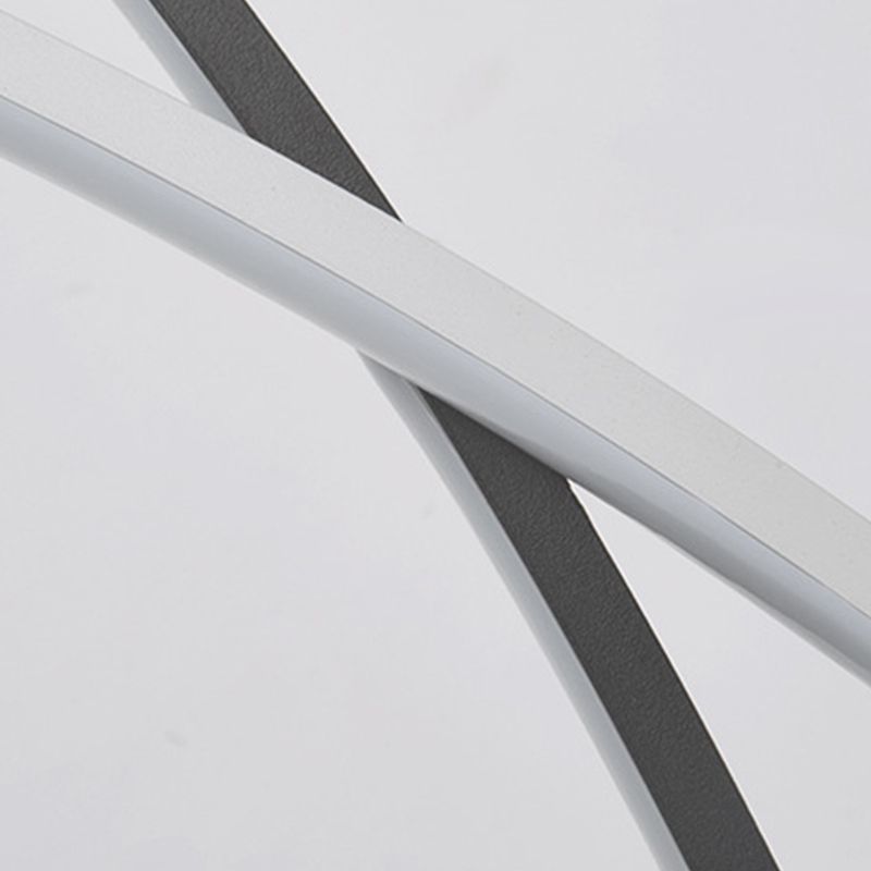 Contemporary Style Linear Shape Island Lights Metal 2 Light Island Light Fixtures