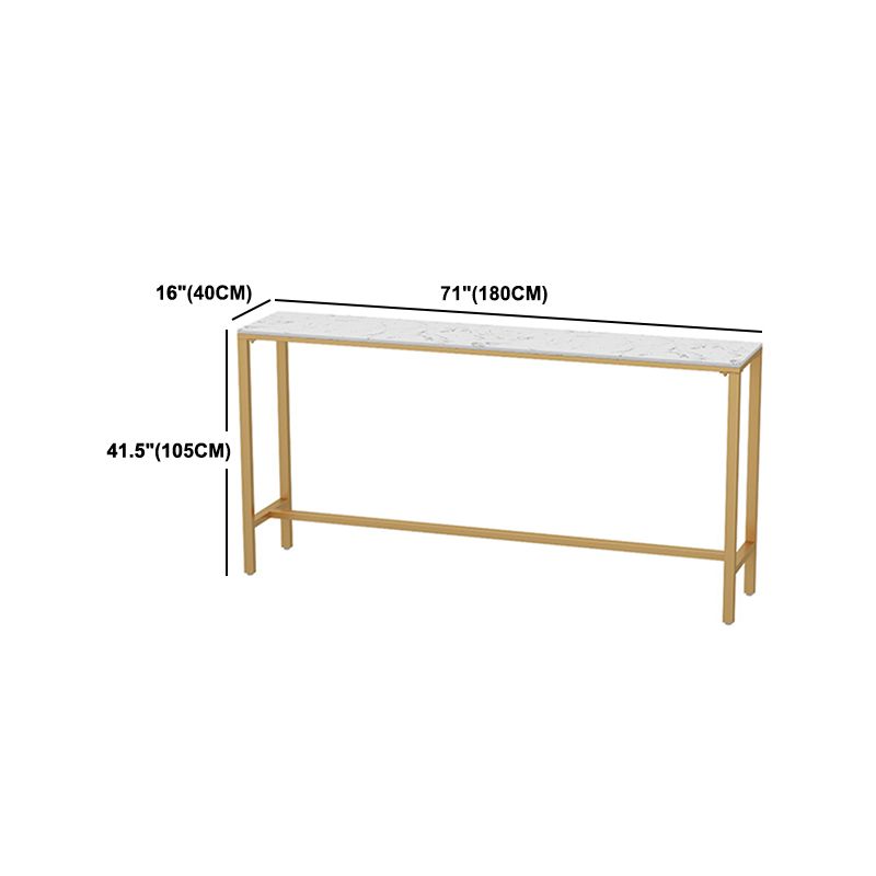 Sintered Stone Bar Table Set 1/2/3/4/7 Pieces Luxury Bar Table and Stools with Footrest