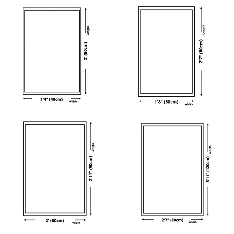 Brown Modern Carpet Polyester Tiger Carpet Non-Slip Backing Carpet for Living Room