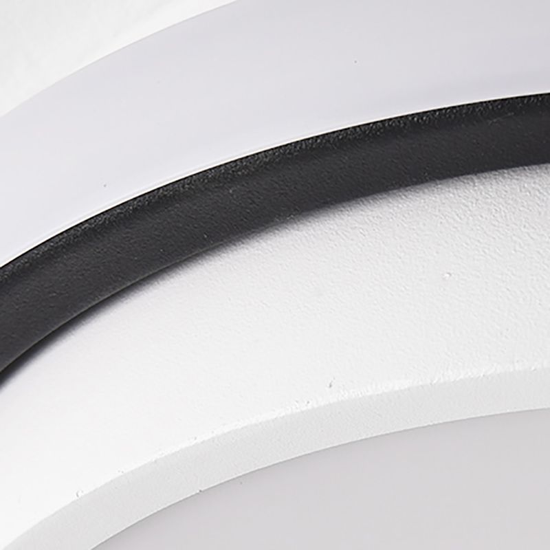 Accesorio de iluminación de techo LED de montaje empotrado contemporáneo, luz de montaje en techo para vestíbulo