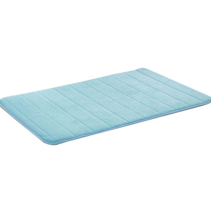 Alfombra informal con estampado de rayas, alfombra interior de poliéster multicolor con respaldo antideslizante, alfombra para sala de estar que admite mascotas