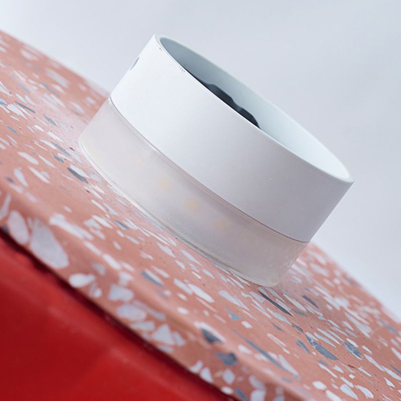 Modern Simple Stone Wall Light Colorful Marble Round Shape LED Wall Lamp for Living Room