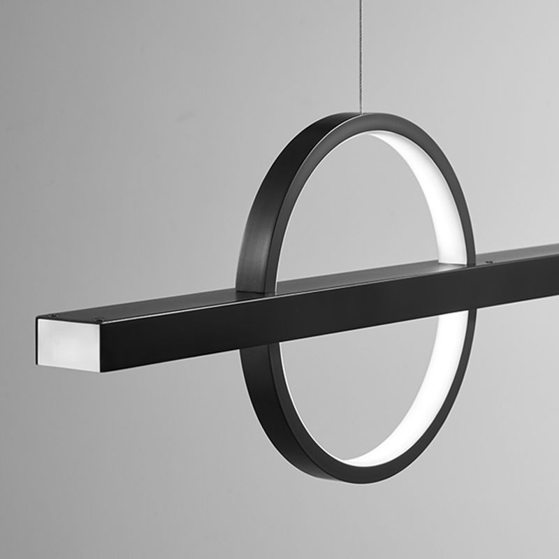 Modern Style Pendant Lighting Fixtures Black Island Lighting Ideas for Kitchen