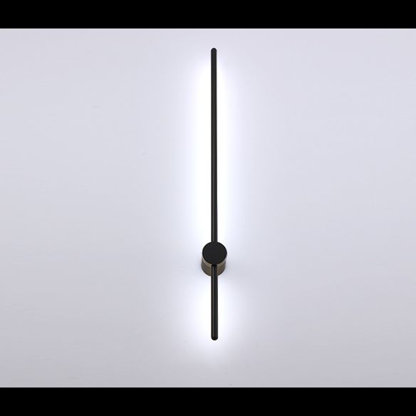 Estilo minimalista moderno Diconteo de pared lineal acrílico 1 apliques de luz