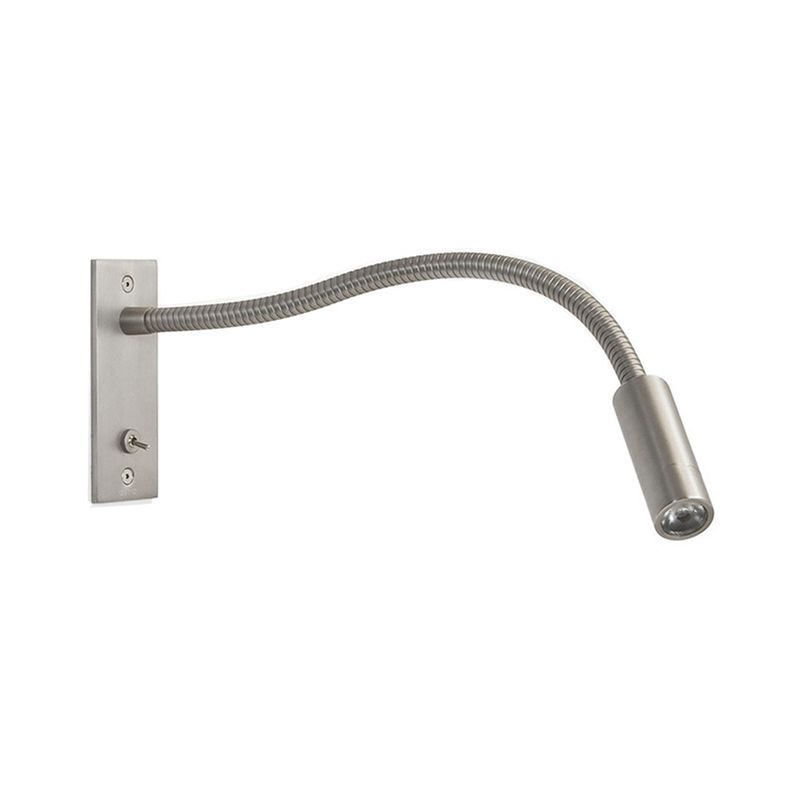 Moderner Stil rechteckiger Wandbeleuchtung Metall 1 Leuchtwand montierte Lesen Leuchten