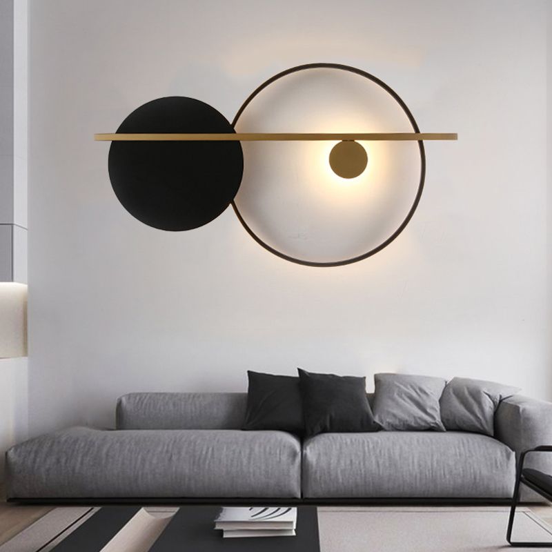 Unique Shape Wall Light Fixture Modern Wall Mounted Lighting for Living Room