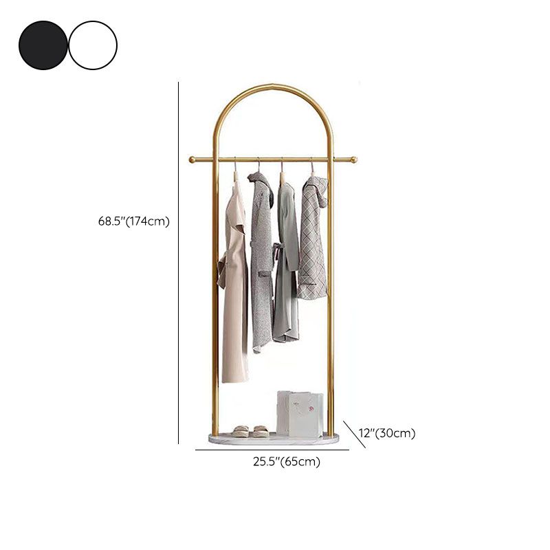 Gorgeous Metal Coat Rack Marble Bottom Coat Rack With Storage