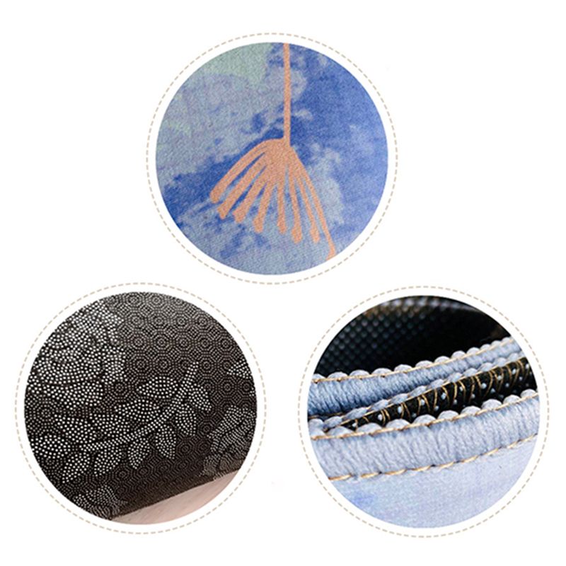 Prachtig artistiek rechthoekig binnentapijt eigentijds aquarel bedrukt tapijt polyester antislip rugtapijt voor de woonkamer