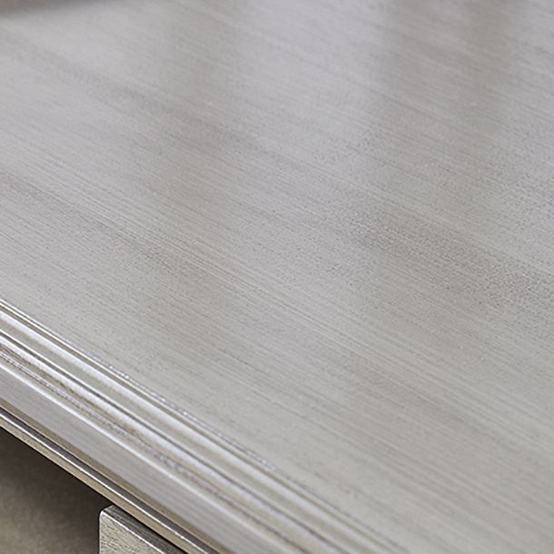 Traditional Luxury Dining Table Rectangle Solid Wood Dining Table with 4 Legs