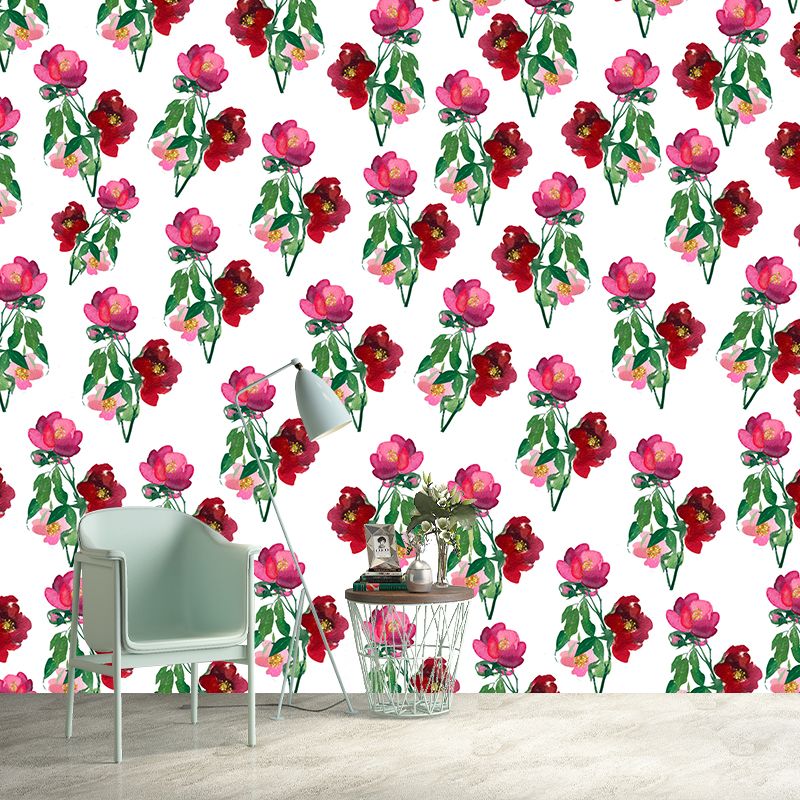 Illustration Wall Mural Wallpaper Plant Sitting Room Wall Mural