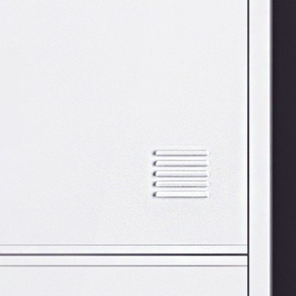 Industrial Storage Cabinet Hinged Wardrobe Closet for Bedroom