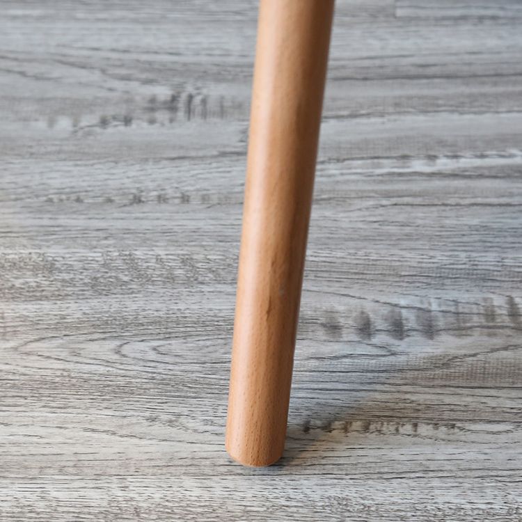 Chaises latérales arrière solides de salle à manger de cuisine de chaise en bois de hêtre de style moderne