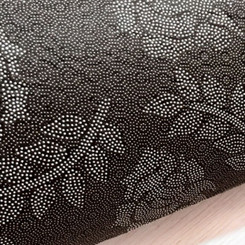 Grey Modern Rug Polyester Pattern Rug Stain Resistant Rug for Living Room