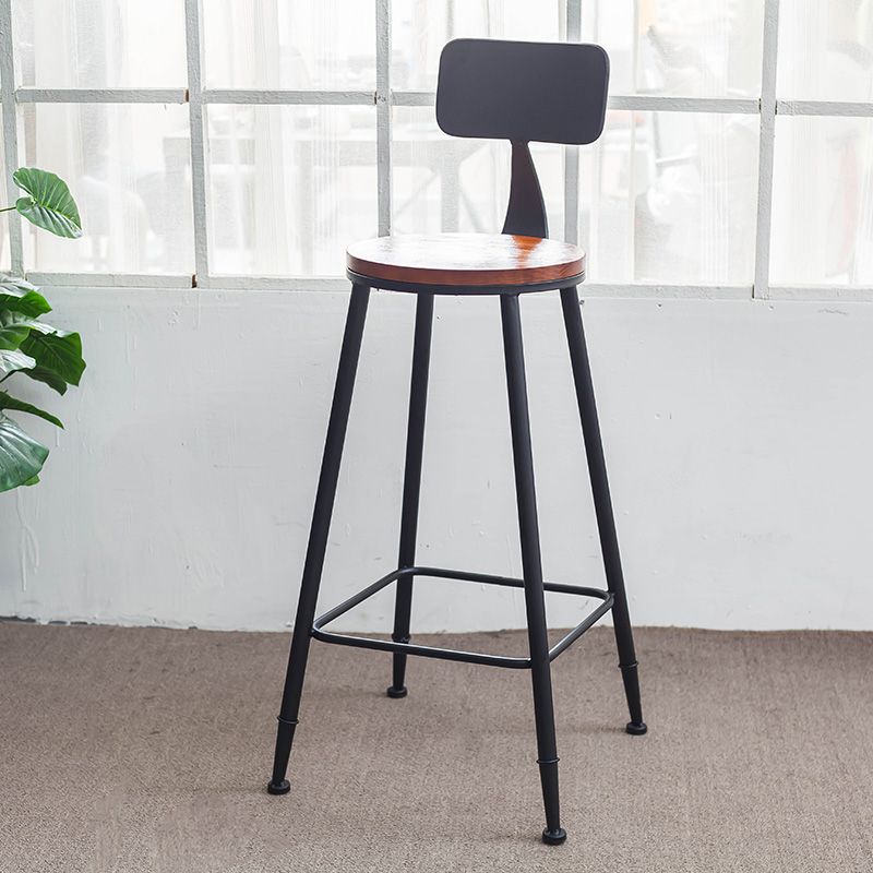 Industrial 1/2/3 Pieces Solid Wood Bar Table Set Adjustable Counter Set