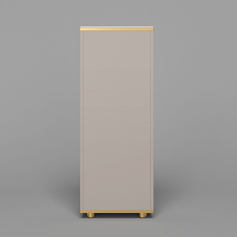 11.7-inch Width Glam Dresser Stone Storage Chest with 5 Drawers