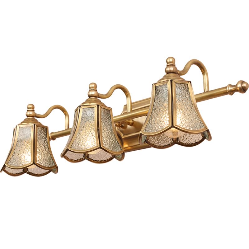 Multi-luz Sombra Sombra Sombra Splique Modern Simple Simple Lighting en latón en latón