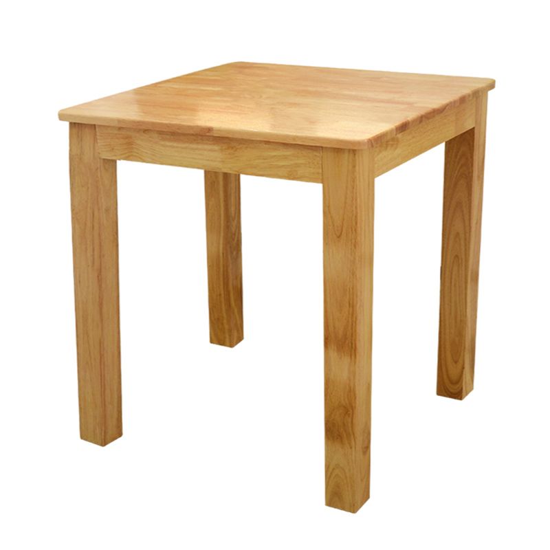 Industrial Solid Wood Dining Table Kitchen Standard Dining Table with 4 Legs