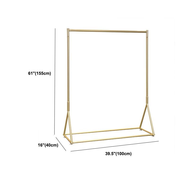 Industrial Coat Rack Free Standing Metal Hall Stand with Wheels Hallway