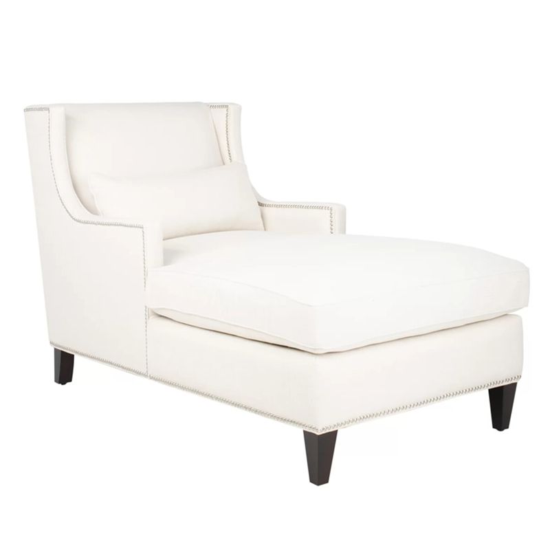 Modern Style Lounge Chair Solid Color Lounge Couch for Bedroom and Living Room