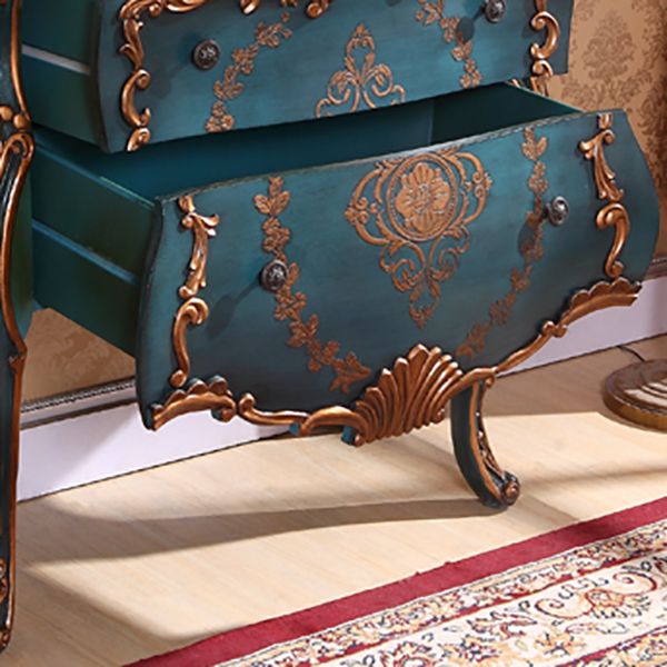 Traditional Storage Chest Solid Wood Dresser with 2/3 Drawers