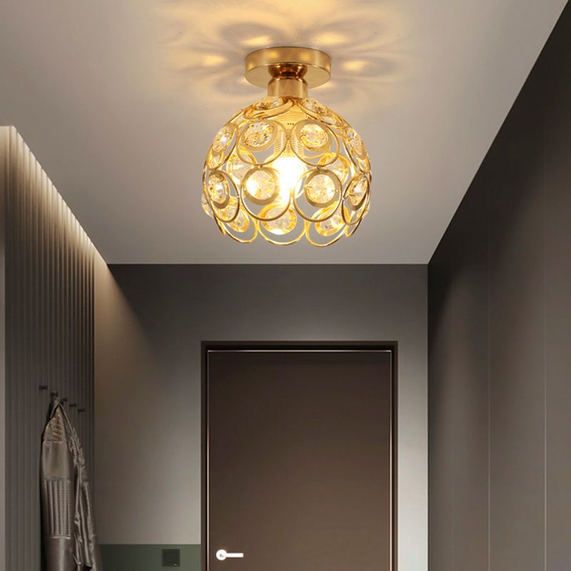 Lumières de lumière semi-rincèges Globe MODER