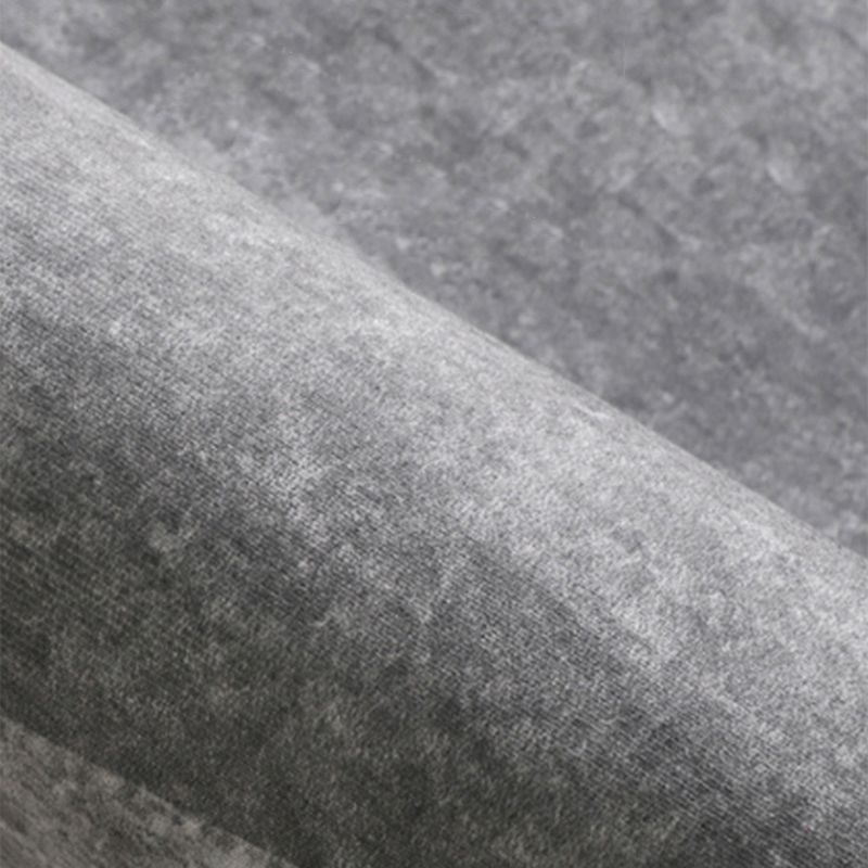 Modern Geometric Pattern Rug Grey Polyester Area Rug Non-Slip Backing Area Carpet for Living Room