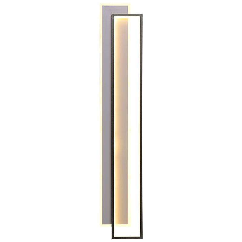 Stratizzazione dell'illuminazione di applique in metallo minimalista soggiorno a led lampada
