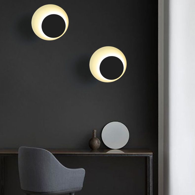 Nordic New Creative Round Single Macaron Farbwandlampe