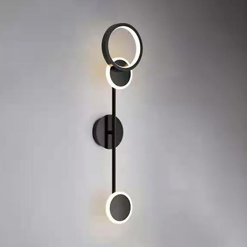 Nordischer Metall Wandleuchte geometrische LED -Wandleuchte für Wohnzimmer