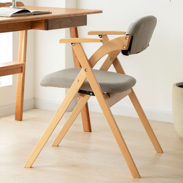 Chaise de salle à manger en bois de style nordique Open Danding Dining Side Claid pour Utilisation à domicile