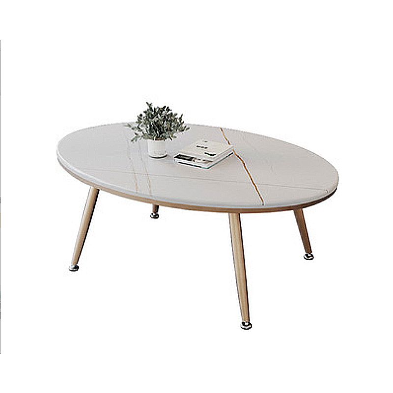 Luxurious Slate Coffee Table 1 Single Cocktail Table with Storage