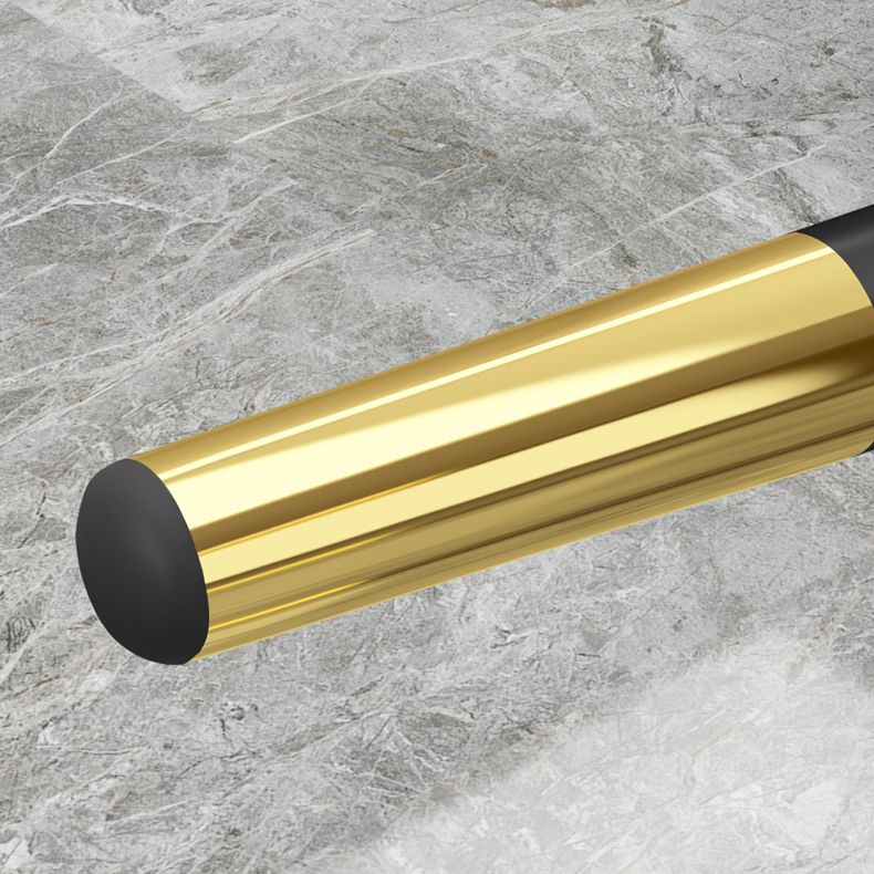 Glam Style Side Chair Parsons Armless Side Chair for Kitchen