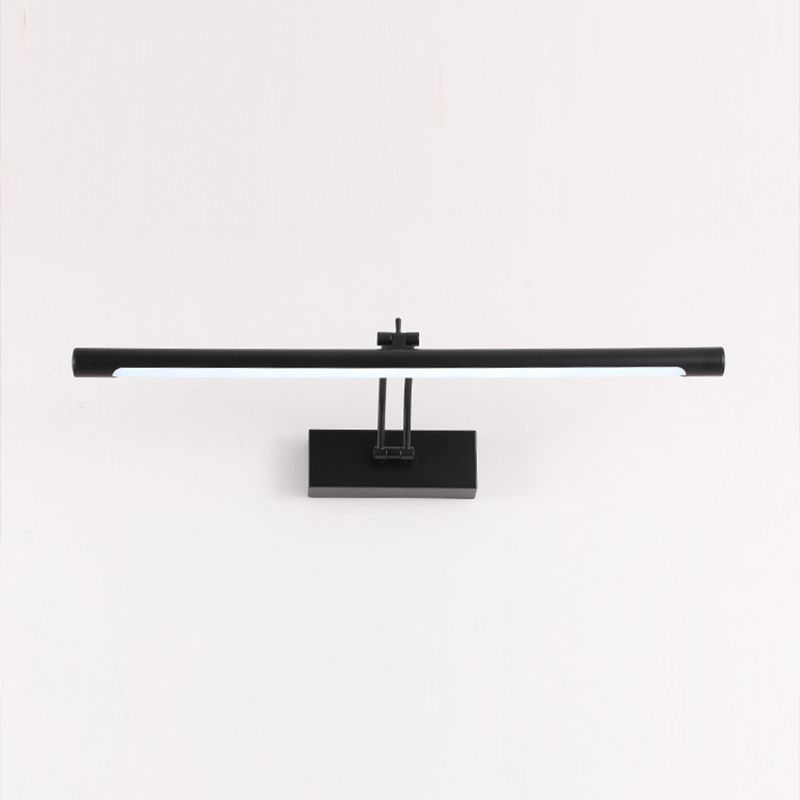 1 Light Strip Wall Sconce Modern Style Metal Wall Lighting for Bathroom