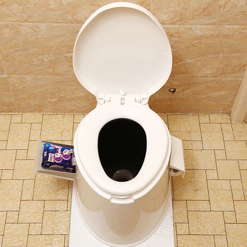 Modern Plastic Toilet Floor Mounted Toilet Bowl for Bathroom