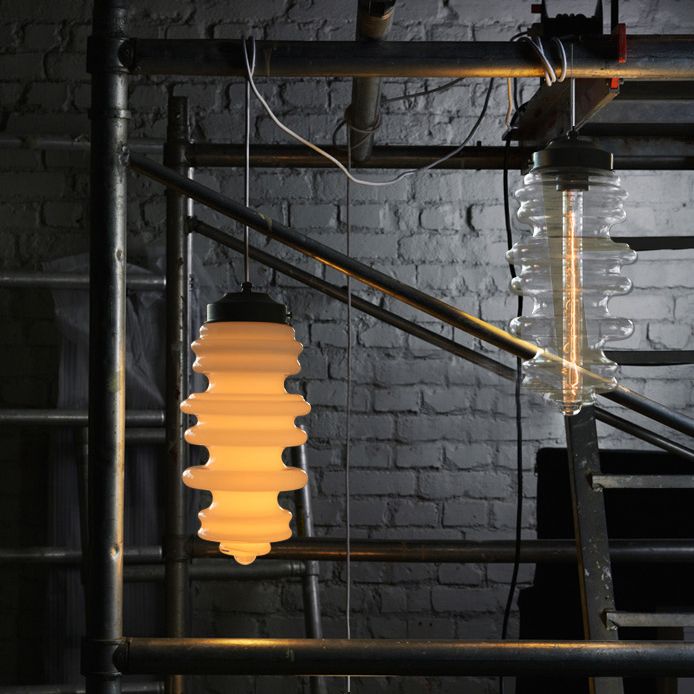 Contemporáneo 1 luz colgante de luz con lámpara de techo de techo negro de color blanco/ámbar/vaso de humo