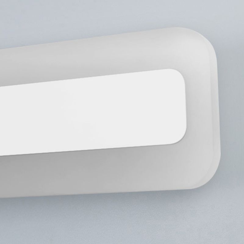 Éclairage de mur de miroir de style simple de style simple à 1 lumière