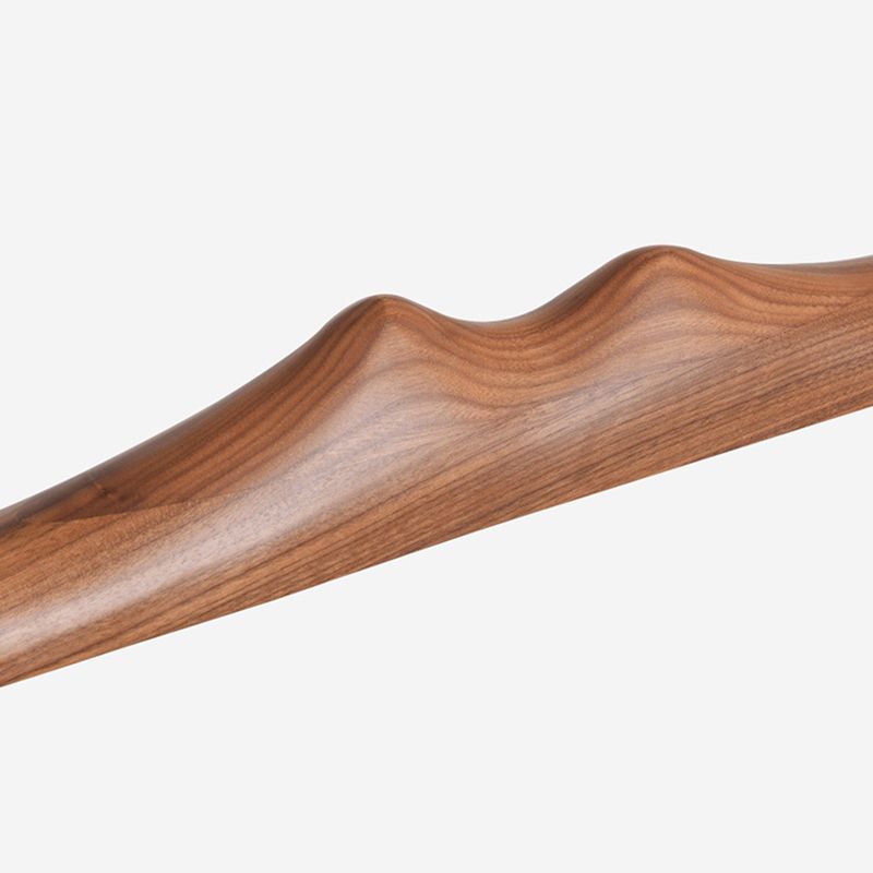 Wood Hanging Pendant Lights Nordic Modern Linear Hanging Lamps for Tea Room