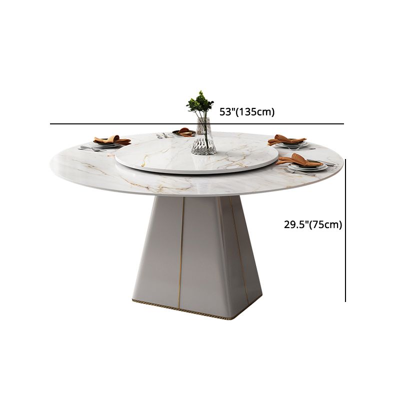 1/4/5/7 Pieces Dining Chairs Set  Sintered Stone Table Set Rectangle Table