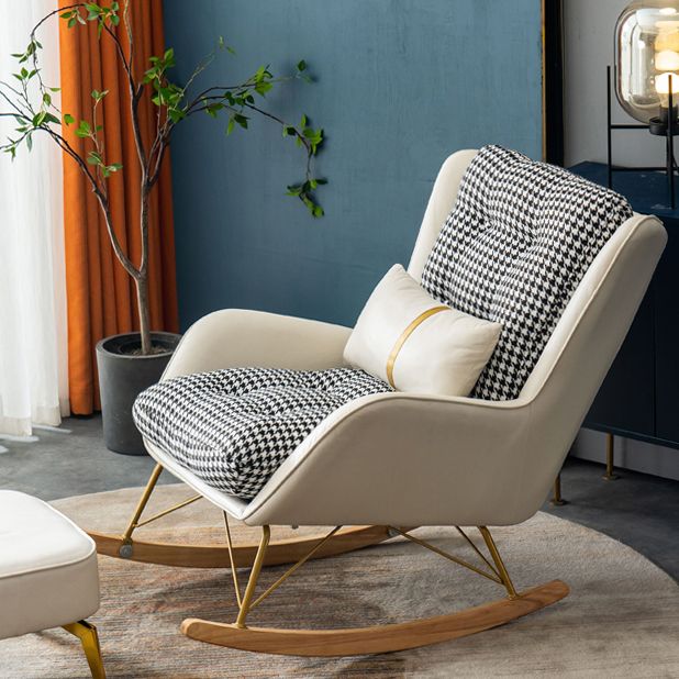 Luxury Style Lounge Lazy Sofa Chair Leisure Modern Rocking Chair